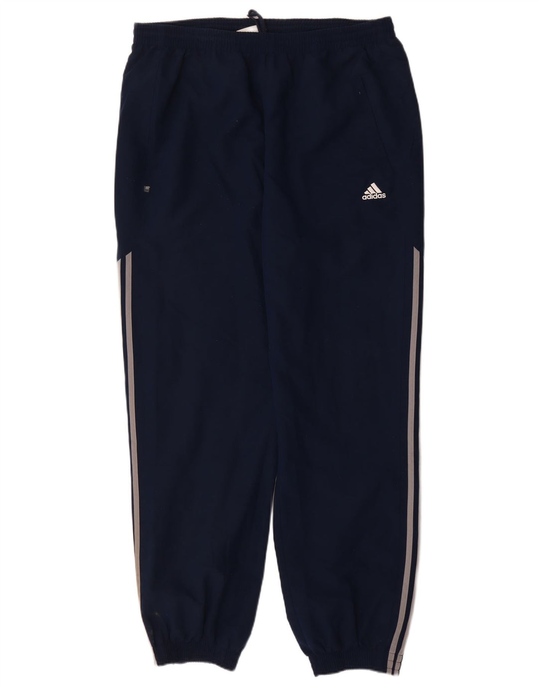 ADIDAS Mens Tracksuit Trousers Joggers 2XL  Navy Blue Polyester