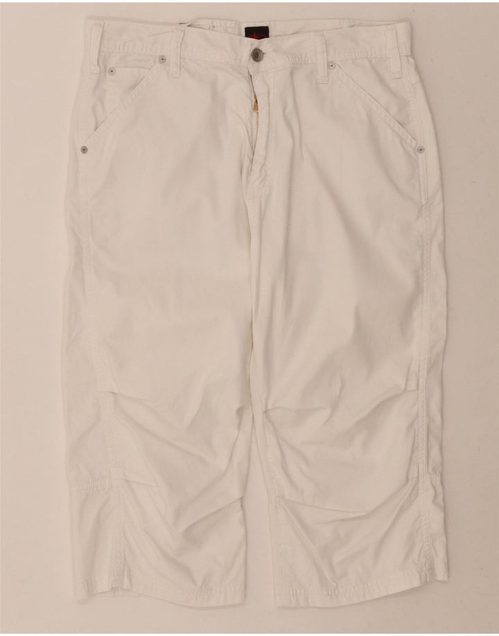 BIG STAR Mens Dawson Bermuda Shorts W33 Medium White Cotton Vintage Big Star and Second-Hand Big Star from Messina Hembry 