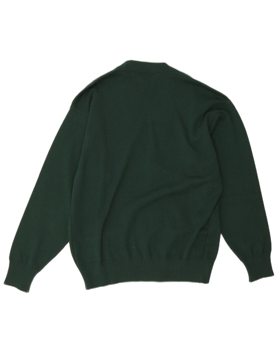 Paul & Shark Mens Yachting Cardigan Sweater Medium Green Wool