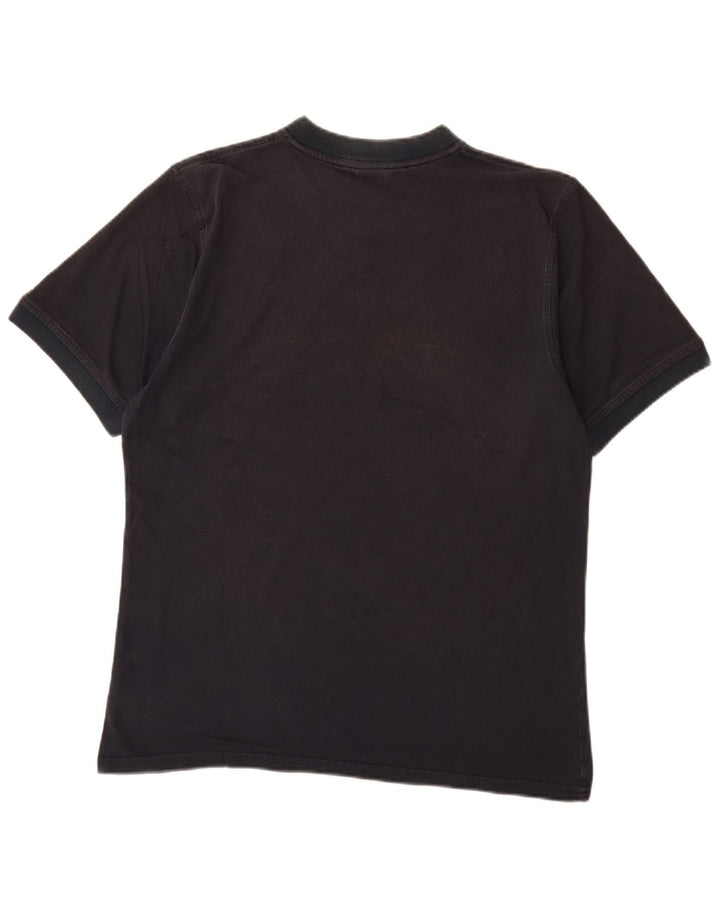 NIKE Mens T-Shirt Top UK 42/44 Large Navy Blue Cotton