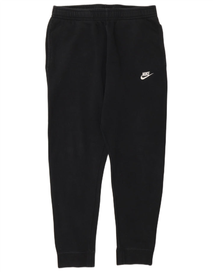 Nike Mens Tracksuit Trousers Joggers Medium  Black Cotton