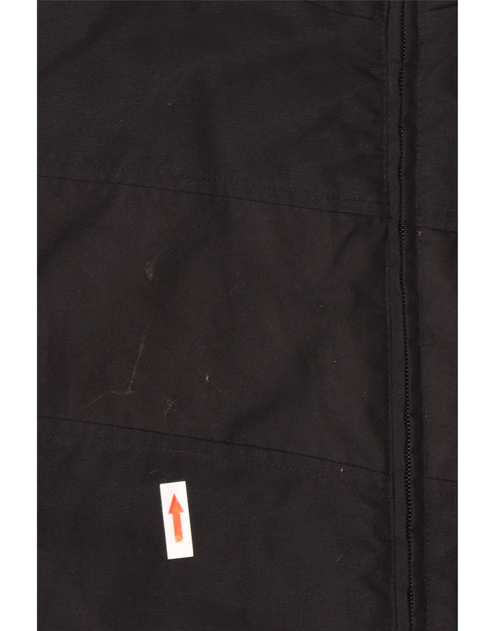Adidas Mens Windbreaker Jacket UK 38 Medium Black Polyamide