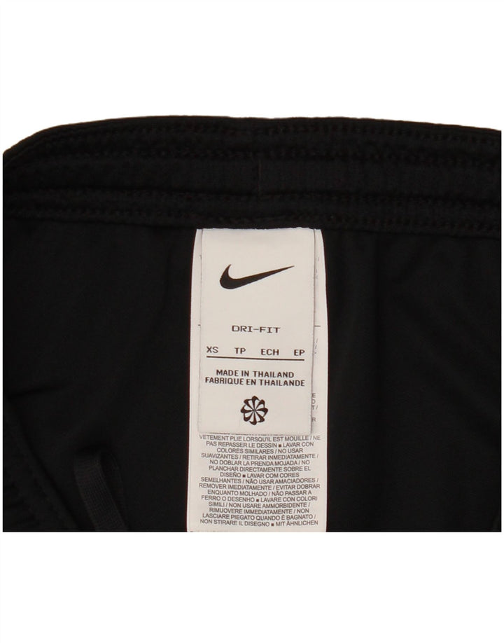 NIKE Mens Dri Fit Sport Shorts XS  Black Colourblock Polyester