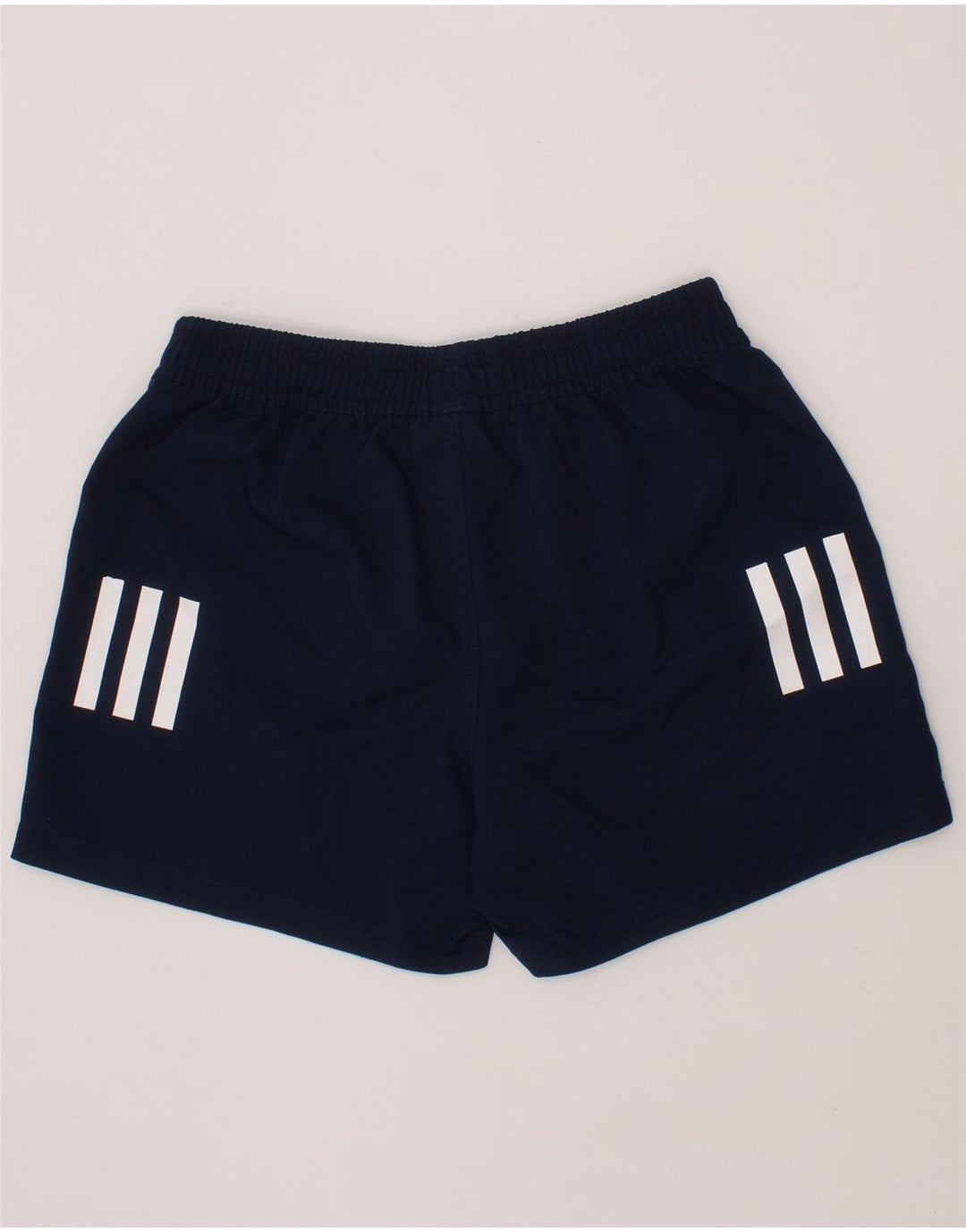 ADIDAS Boys Sport Shorts 11-12 Years  Navy Blue Polyester Vintage Adidas and Second-Hand Adidas from Messina Hembry 