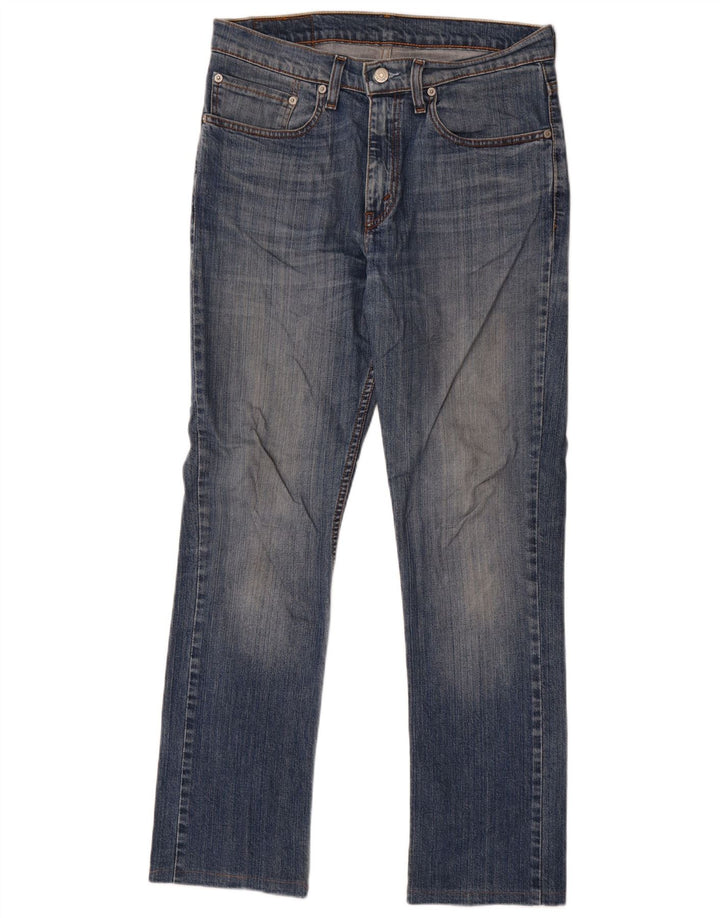 Levi's Mens Slim Jeans W32 L30 Blue Cotton