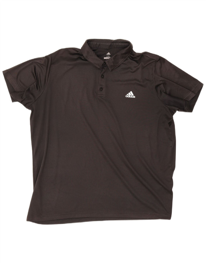 Adidas Mens Climalite Polo Shirt 2XL Black