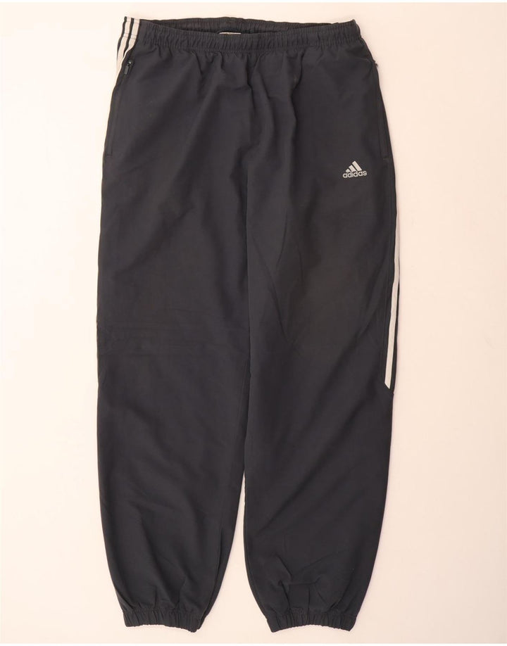 ADIDAS Mens Tracksuit Trousers Joggers XL  Navy Blue Polyester