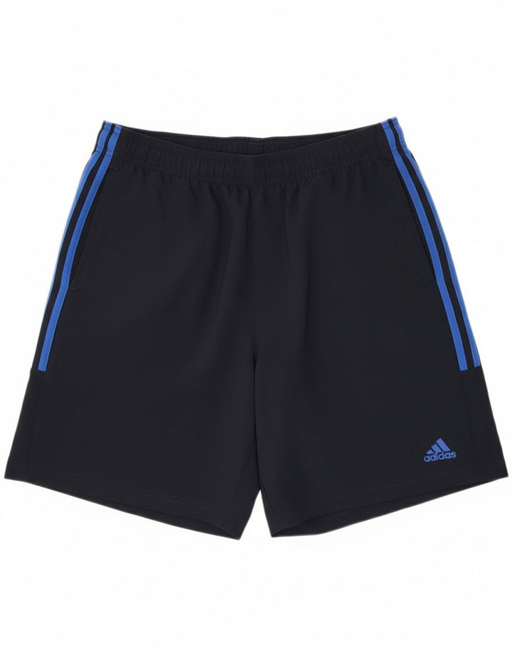 Adidas Mens Sport Shorts Large  Navy Blue Polyester