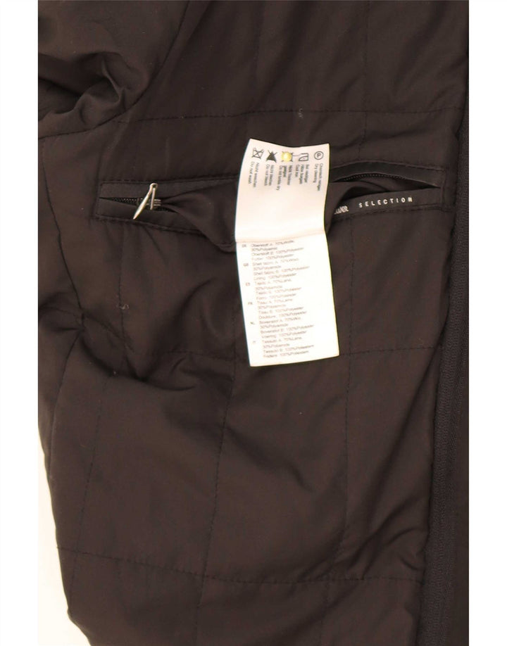 S.Oliver Mens Utility Jacket UK 42 XL Black Wool
