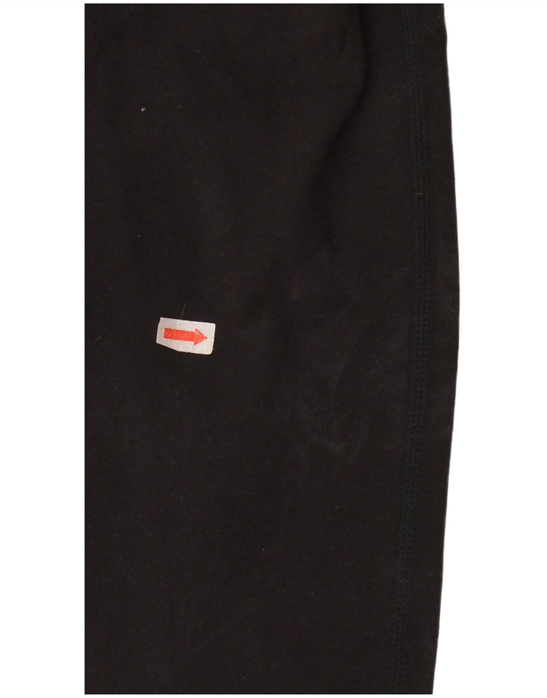 REEBOK Womens Leggings UK 10 Small Black Colourblock Cotton