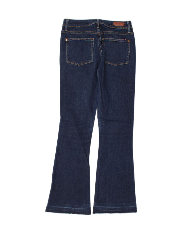 TOMMY HILFIGER Womens Paris Flared Jeans W25 L27 Navy Blue Vintage Tommy Hilfiger and Second-Hand Tommy Hilfiger from Messina Hembry 