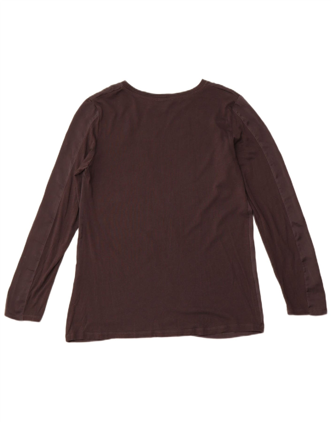 ZARA Womens Top Long Sleeve UK 12 Medium Black Synthetic