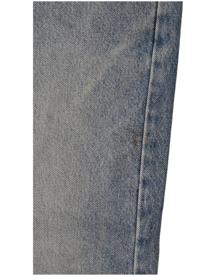 Lee Womens Chicago Straight Jeans W32 L29 Blue Cotton