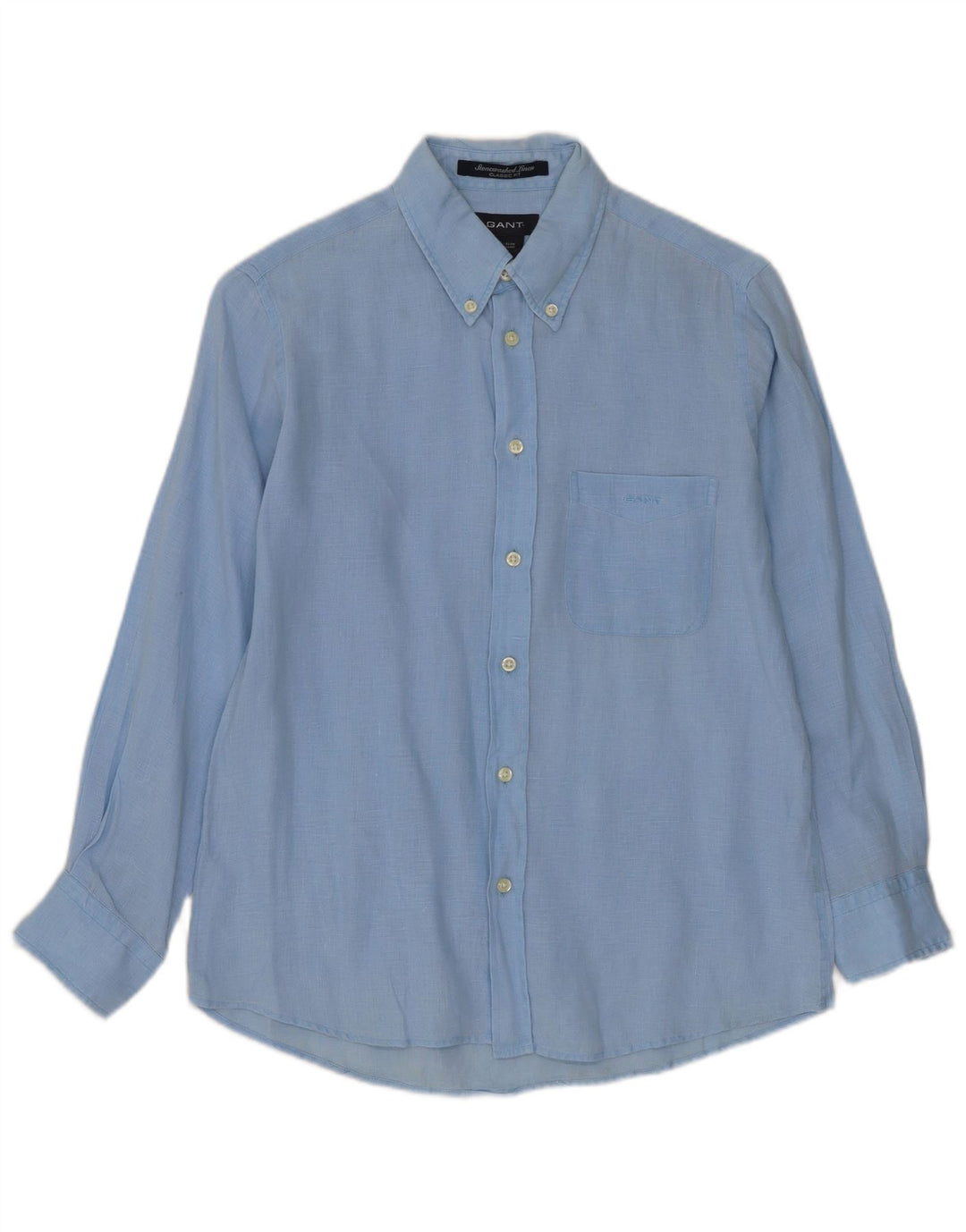 GANT Boys Classic Fit Shirt 11-12 Years XL  Blue