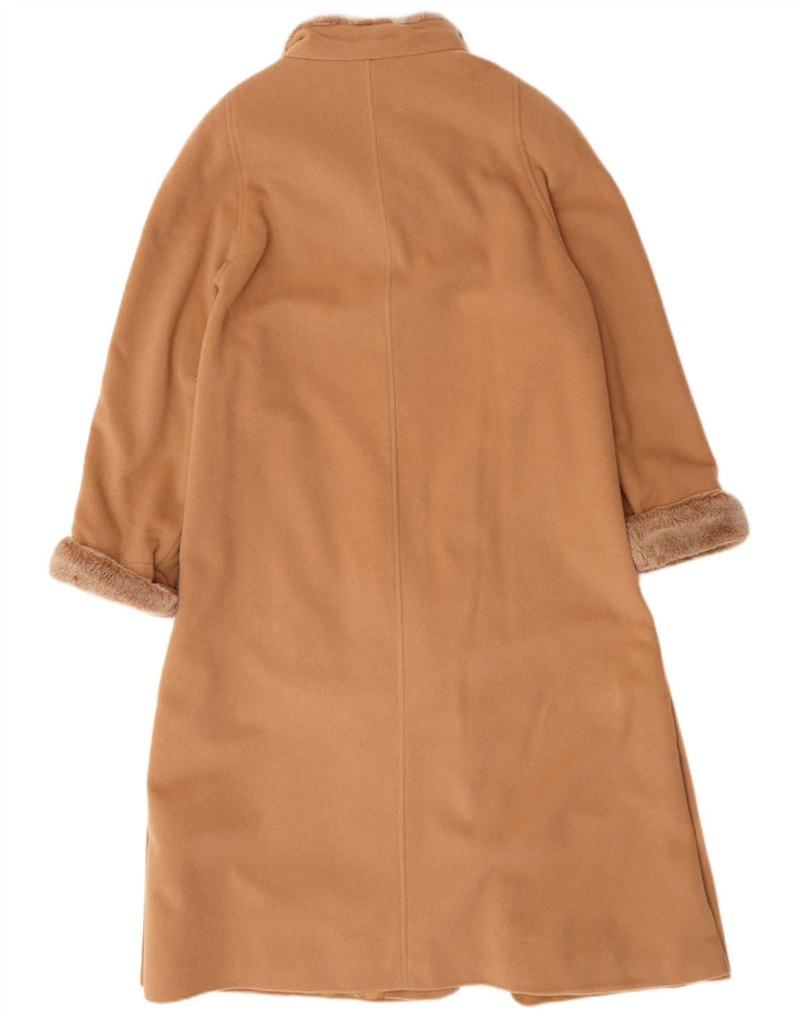 Blarney Womens Overcoat UK 14 Large Brown Wool