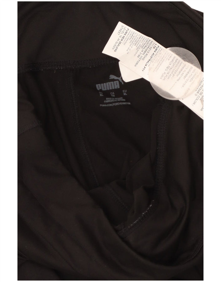 PUMA Womens Tracksuit Trousers Joggers UK 18 XL  Black Polyester