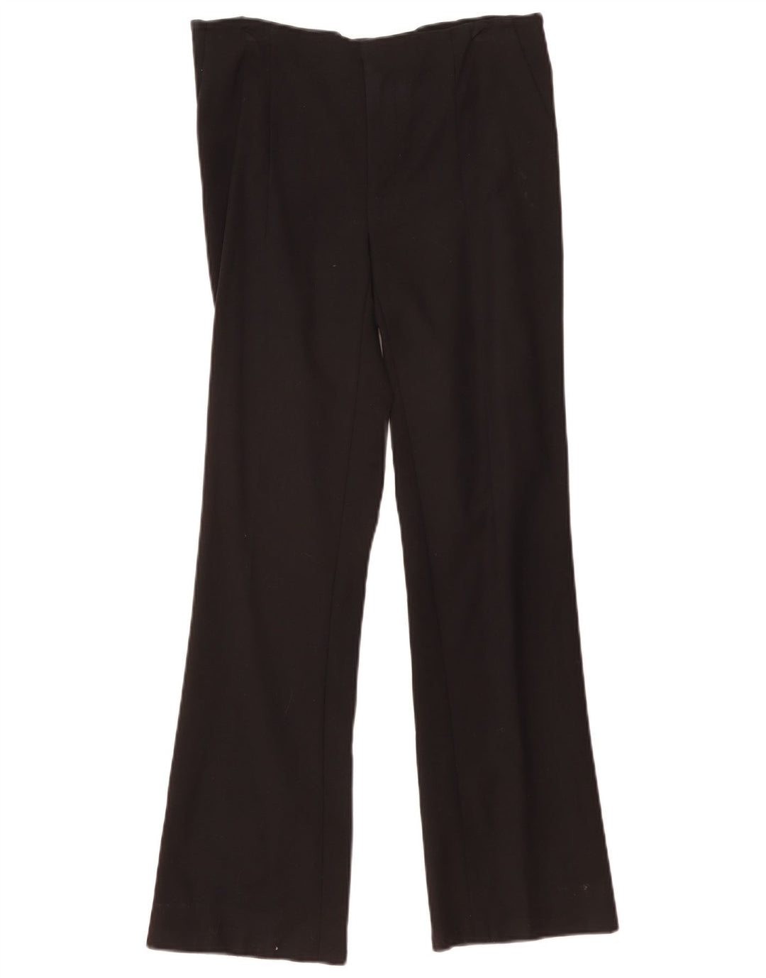 Zara Womens Bootcut Casual Trousers Medium W30 L30 Black Cotton