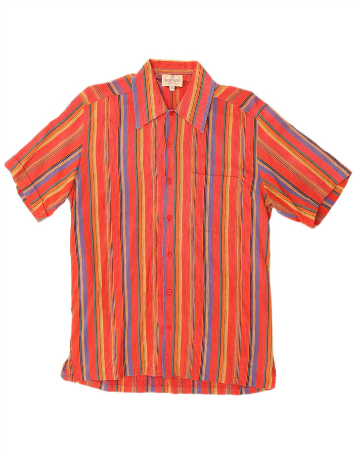 Harry & Sons Womens Shirt Size 39/40 Medium Multicoloured Striped
