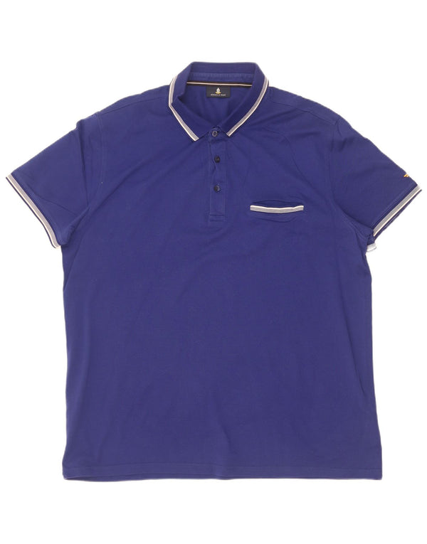 Armata Di Mare Mens Polo Shirt 3XL Navy Blue Cotton