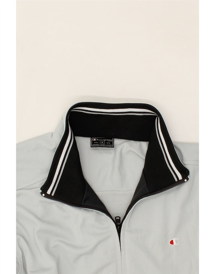 CHAMPION Mens Tracksuit Top Jacket Medium Blue Vintage Champion and Second-Hand Champion from Messina Hembry 