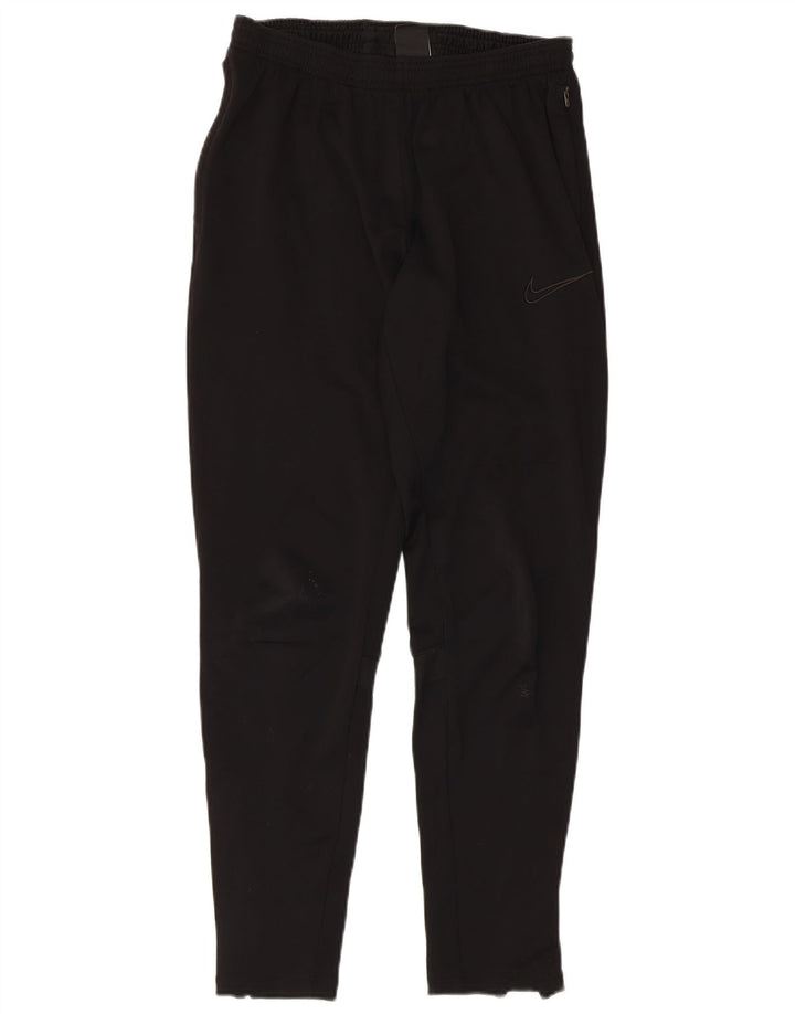 Nike Mens Dri Fit Tracksuit Trousers Small Black Polyester