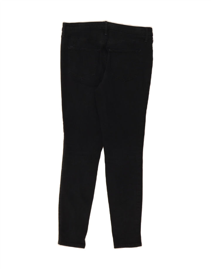 MOSSIMO Womens Mid Rise Jegging Jeans US 8 Medium W29 L29 Black Cotton Vintage Mossimo and Second-Hand Mossimo from Messina Hembry 