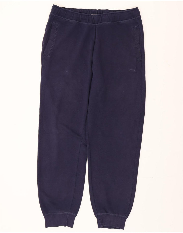 Puma Mens Tracksuit Trousers Joggers Large Navy Blue