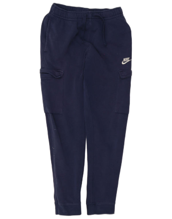 Nike Boys Standard Fit Tracksuit Trousers Joggers 12-13 Years Large Navy Bl