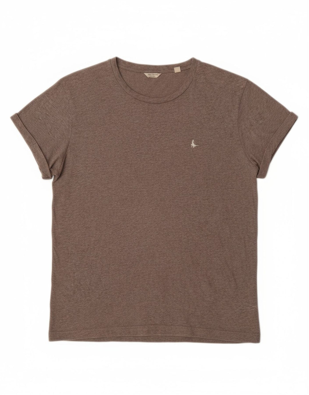JACK WILLS Womens T-Shirt Top UK 12 Medium Grey Cotton