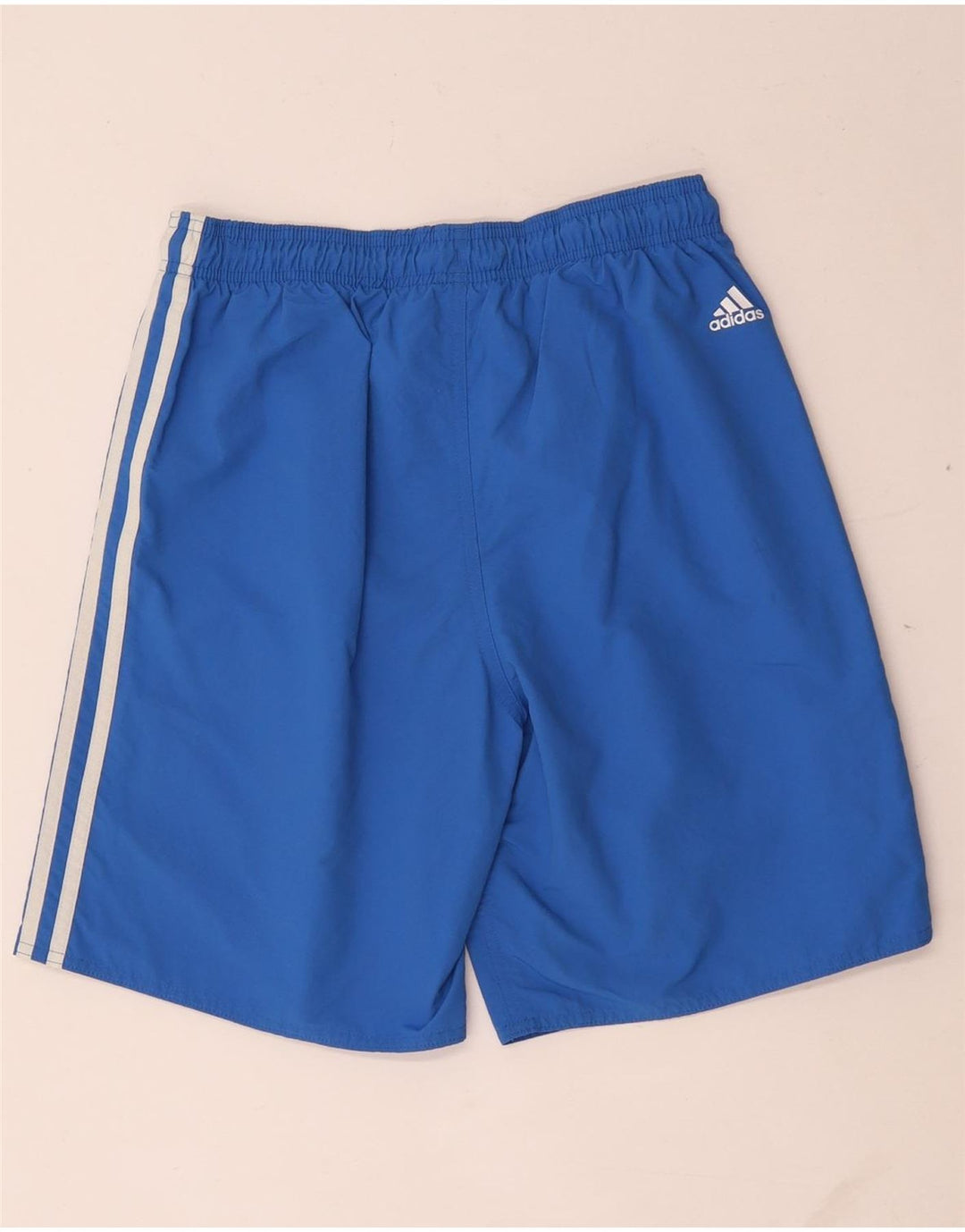 Adidas Boys Graphic Sport Shorts 15-16 Years  Blue Polyester