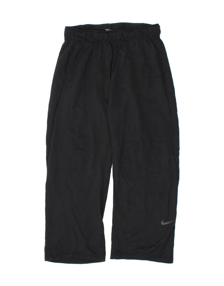 NIKE Mens Tracksuit Trousers Small Black Polyester Vintage Nike and Second-Hand Nike from Messina Hembry 
