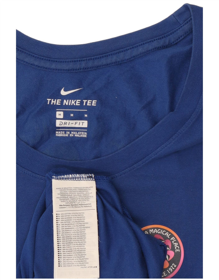 Nike Mens Graphic Vest Top Medium Blue Cotton