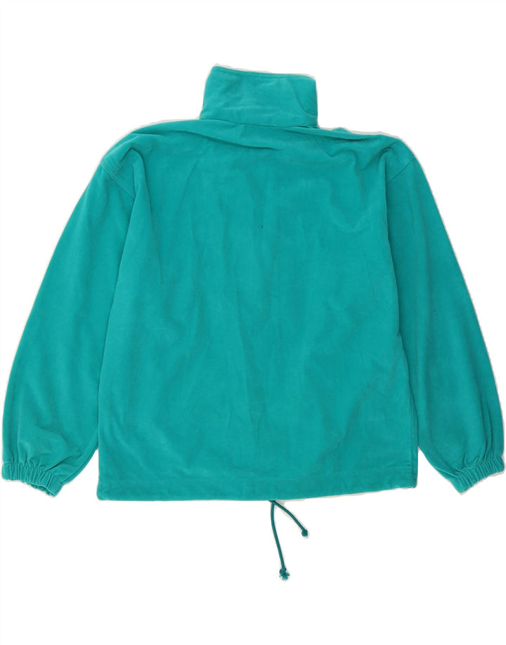 DIADORA Womens Oversized Tracksuit Top Jacket UK 10 Small Turquoise Vintage Diadora and Second-Hand Diadora from Messina Hembry 