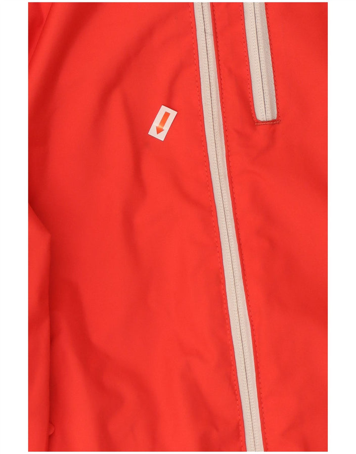 Helly Hansen Boys Graphic Windbreaker Jacket 13-14 Years XL Red Polyester