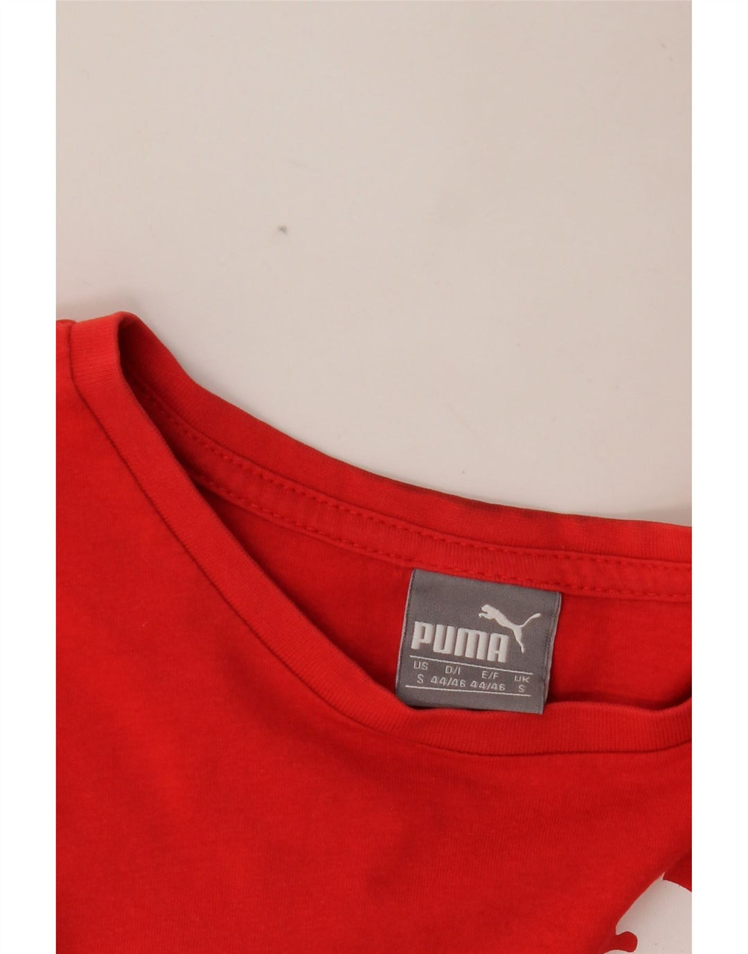 PUMA Mens Graphic T-Shirt Top Small Red