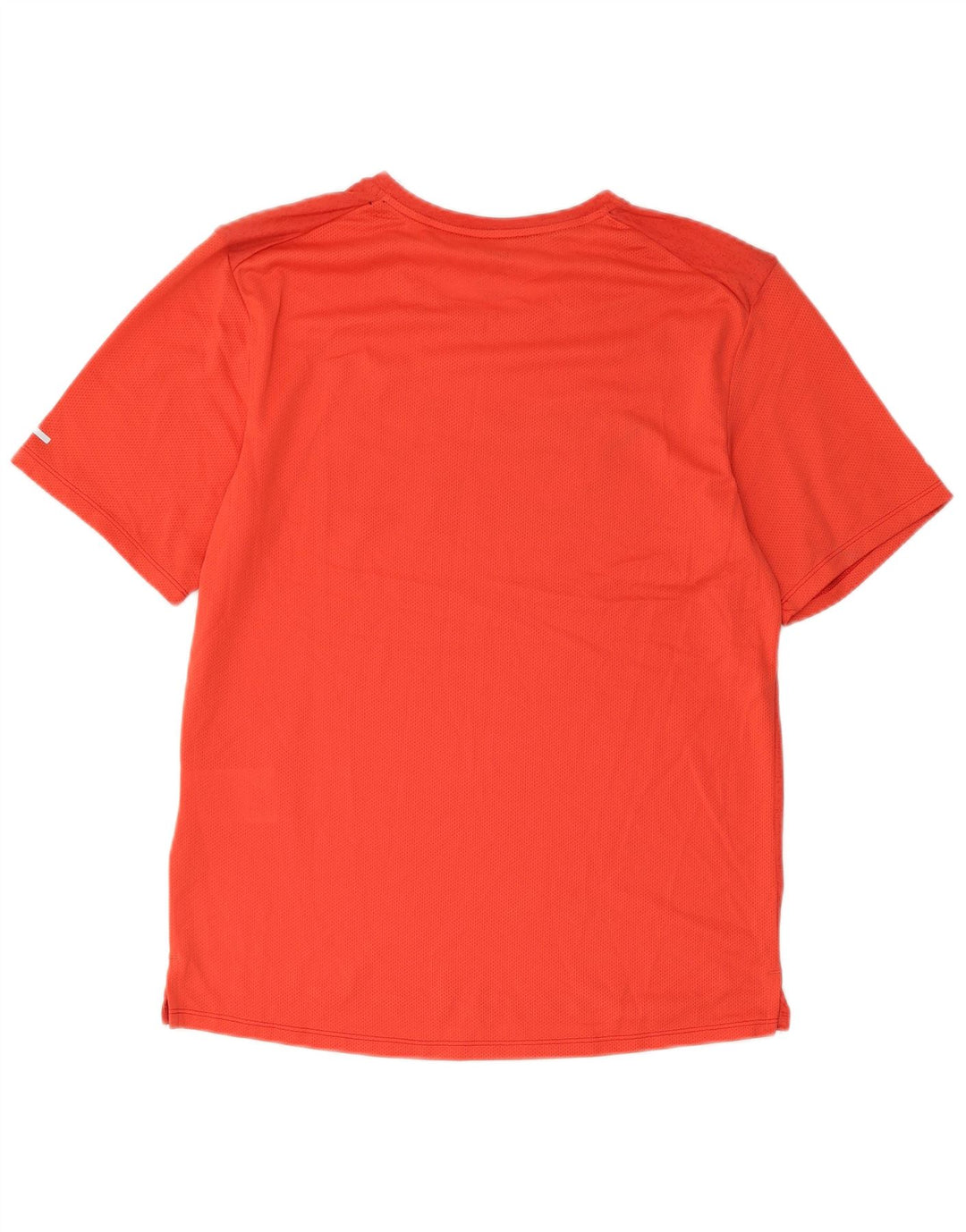 NIKE Mens Dri Fit Graphic T-Shirt Top Small Orange Polyester