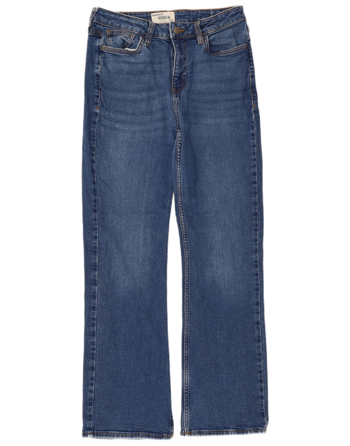 Fat Face Womens Bootcut Jeans UK 12 Medium W30 L29 Blue Cotton