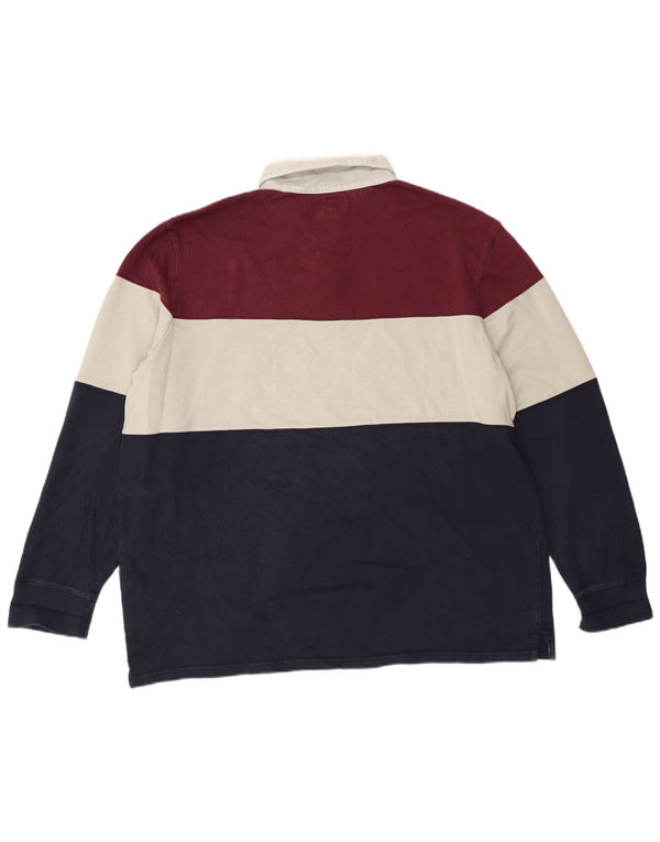 Levi's Mens Graphic Rugby Polo Shirt 2XL Multicoloured Colourblock
