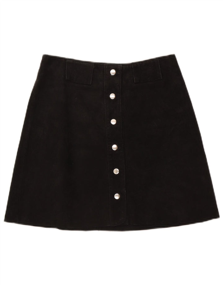 Vintage Womens Mini Skirt W27 Small Black