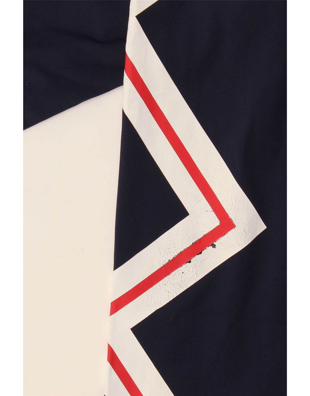 Fila Womens Graphic Leggings UK 14 Large Navy Blue Geometric Polyester