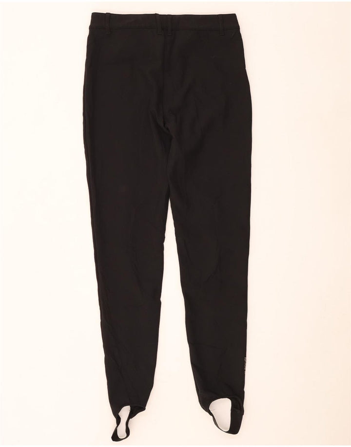 Brugi Womens Stirrup Casual Trousers Medium W30 L33 Black Polyester