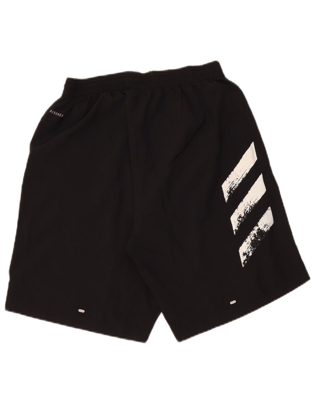 Adidas Mens Aeroready Graphic Sport Shorts Medium Black