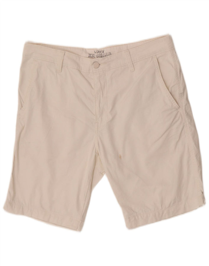 Levi's Mens Chino Shorts W32 Medium White Cotton