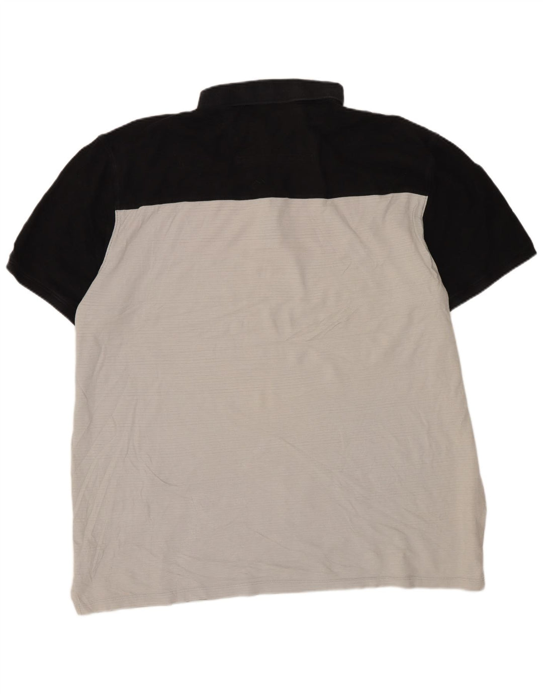 Calvin Klein Mens Polo Shirt 2XL Multicoloured Colourblock Cotton