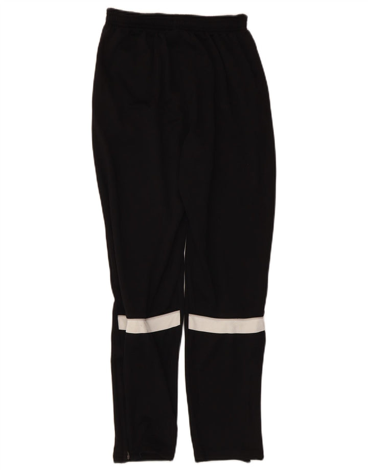 Nike Boys Tracksuit Trousers 12-13 Years Large Black Colourblock Polyester