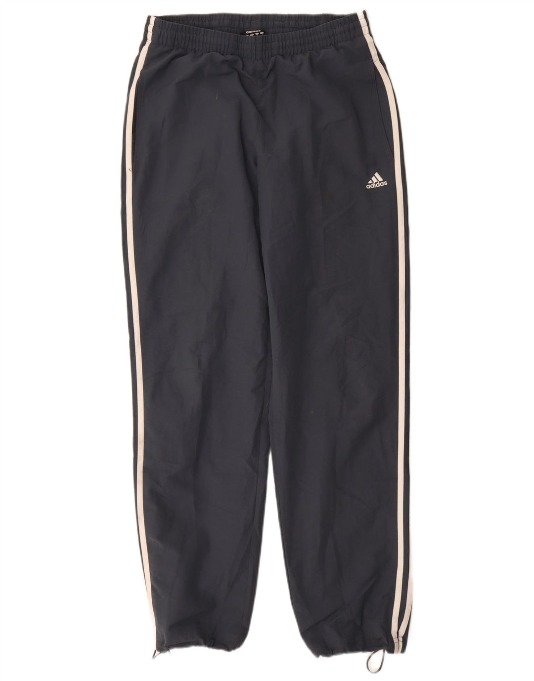 Adidas Mens Tracksuit Trousers Joggers Small Navy Blue Polyester