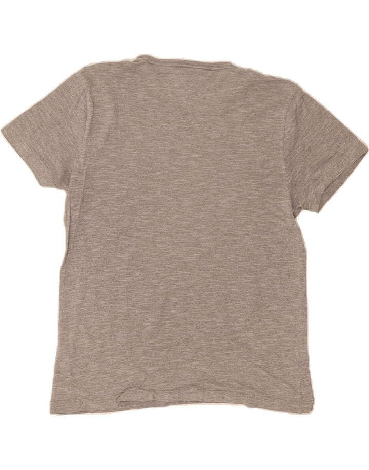 TOMMY HILFIGER Mens T-Shirt Top Large Grey Vintage Tommy Hilfiger and Second-Hand Tommy Hilfiger from Messina Hembry 