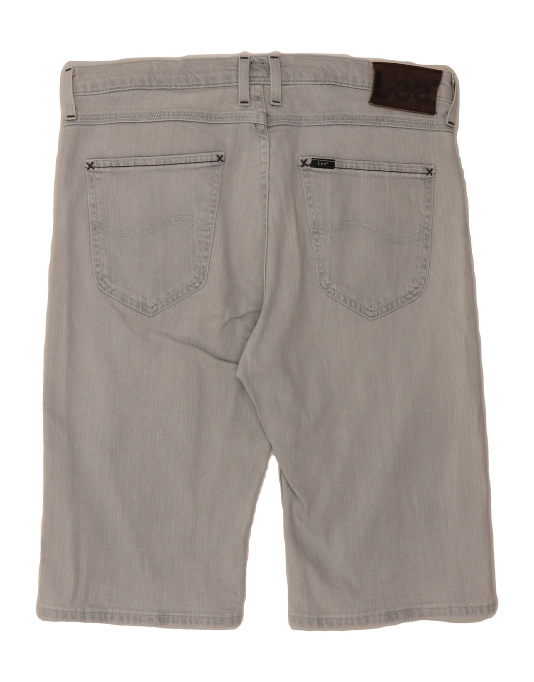 LEE Mens Denim Shorts W32 Medium Grey Cotton Vintage Lee and Second-Hand Lee from Messina Hembry 