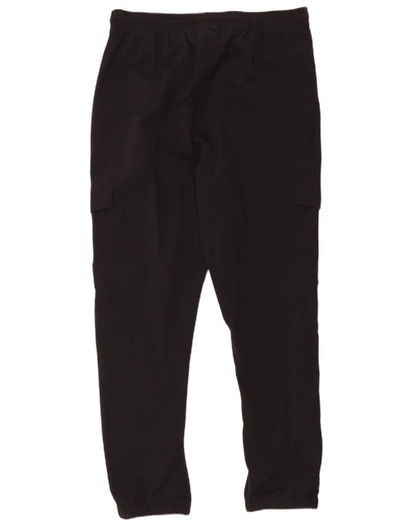 Mckenzie Mens Joggers Cargo Trousers XL W36 L30 Black Polyamide