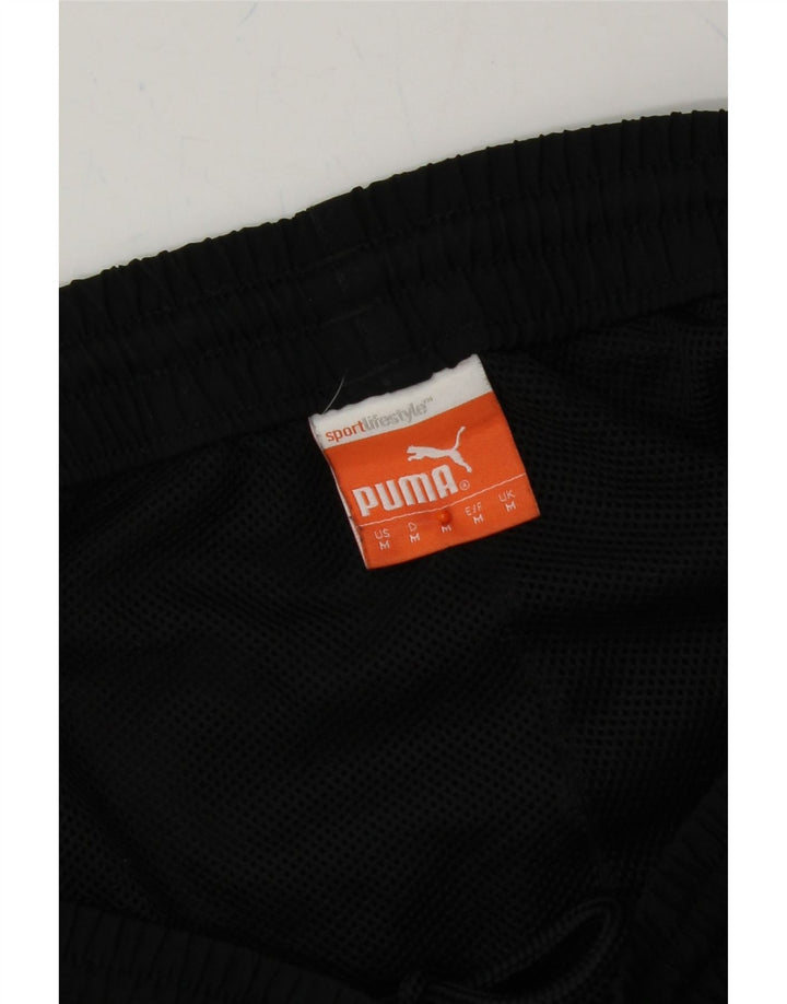 PUMA Mens Tracksuit Trousers Joggers Medium  Black Vintage Puma and Second-Hand Puma from Messina Hembry 